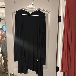 Black Long Sleeve Cardigan